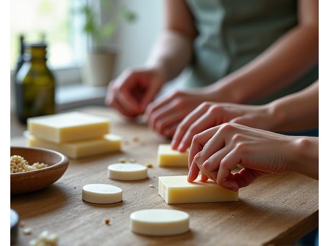 Atelier de fabrication de cosmétiques solides DIY